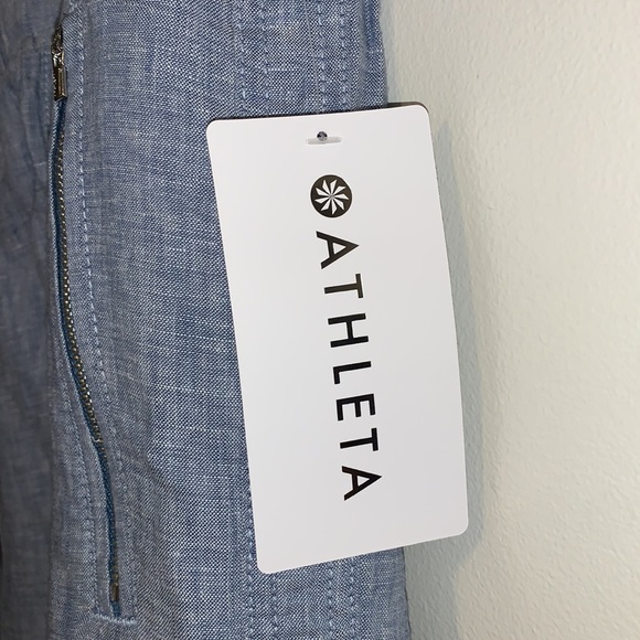 NWT Athleta Plus size Cabo Linen Jogger - Picture 7 of 11